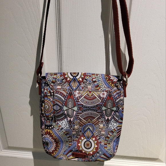 Sakroots On The Go Flap Messenger Crossbody - Picture 2 of 9